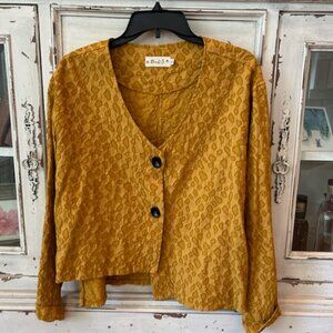 Jacket/Shirt/Blouse  BODIL Golden Mustard Large